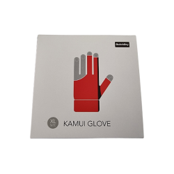 Billard Handschuh Kamui rot  Größe XL